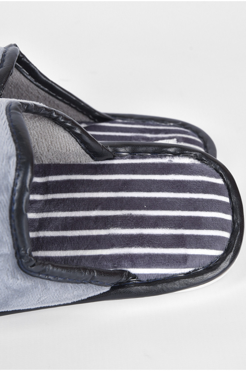 Капці кімнатні чоловічі сірого кольору 190767