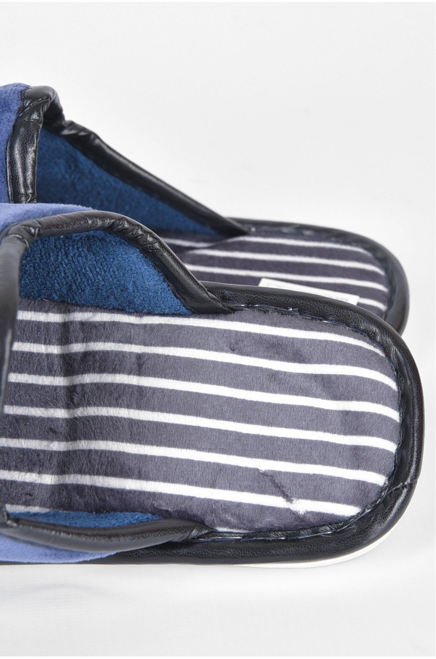 Капці кімнатні чоловічі блакитного кольору 190770