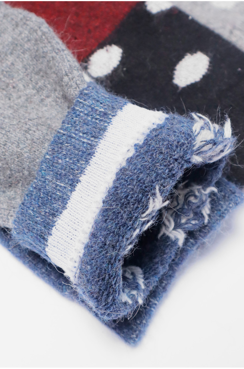 Набор носков женских махровых из ангоры 3 штуки Т31-2 190829 Набор носков женских махровых из ангоры 3 штуки Т31-2 190829