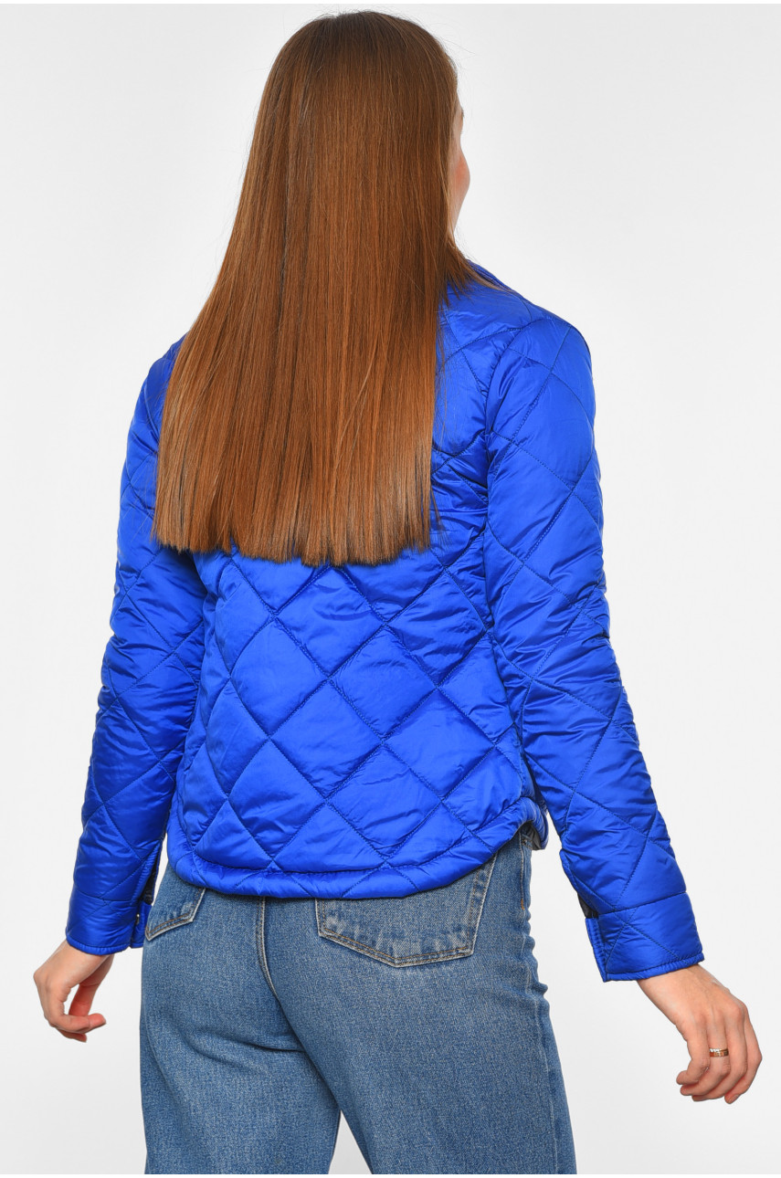 Куртка жіноча демісезонна темно-синього кольору 8820 190836
