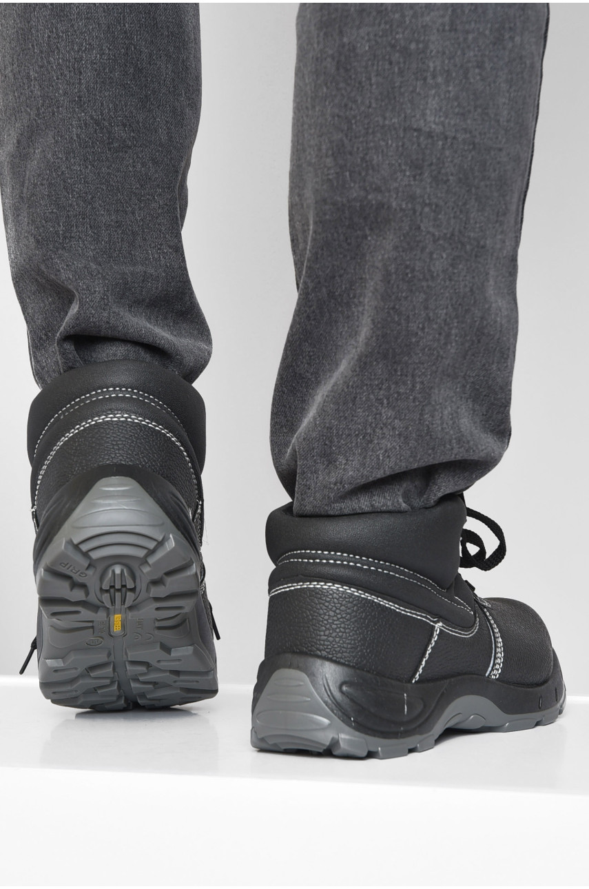 Черевики чоловічі демісезонні чорного кольору 688 190872