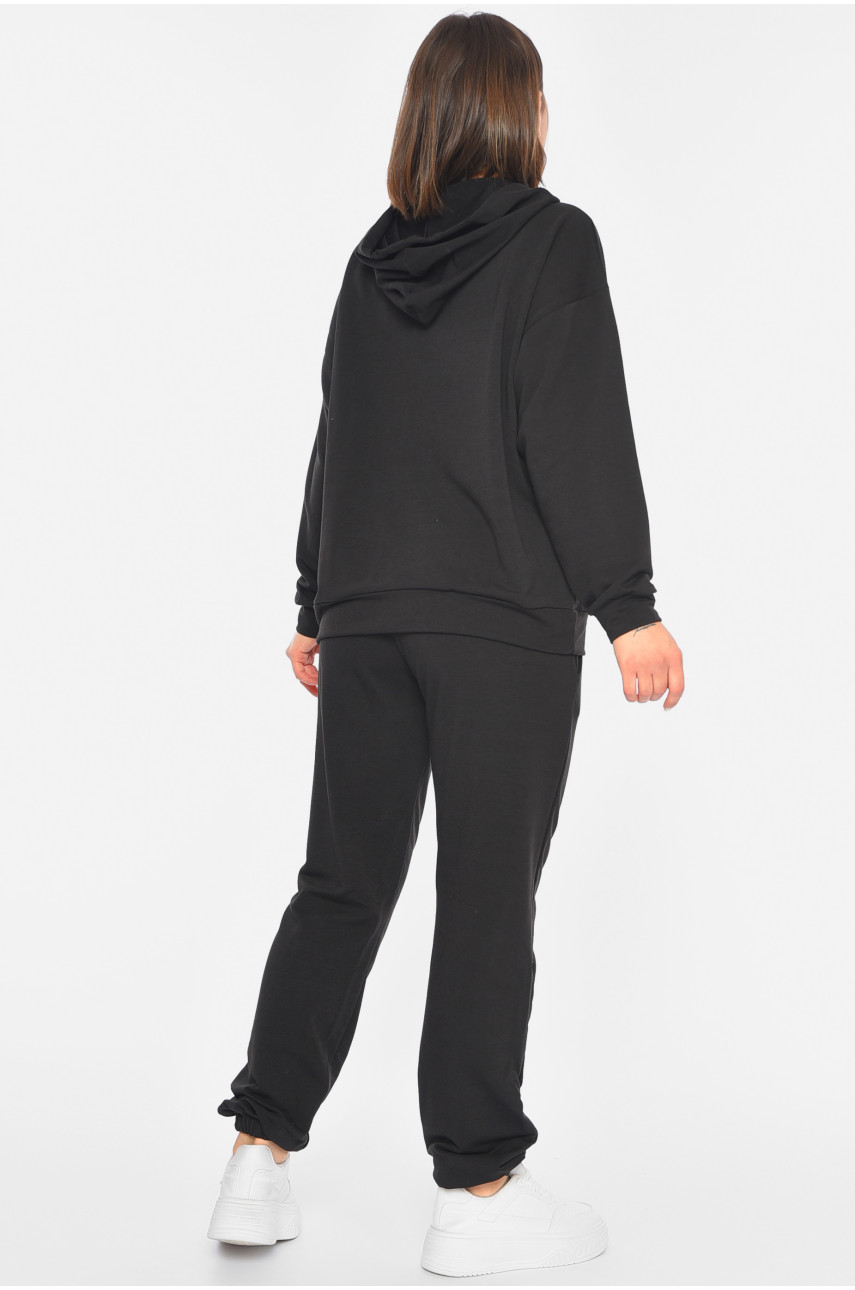 Спортивний костюм жіночий чорного кольору 8855 190889