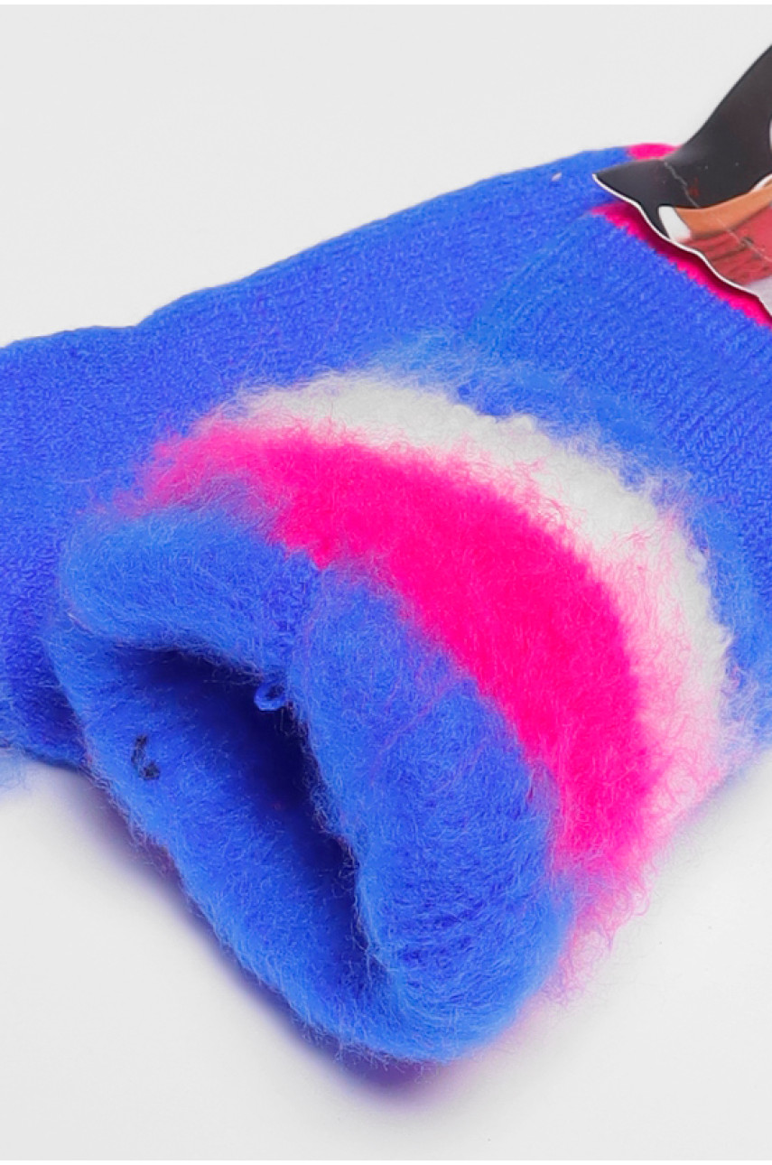 Шкарпетки дитячі з начісом синього кольору 2582 191048 Шкарпетки дитячі з начісом синього кольору 2582 191048