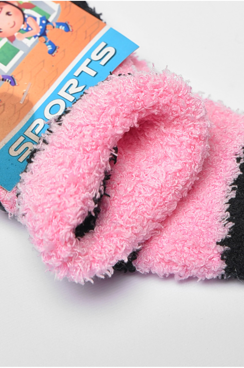 Носки детские травка розового цвета 191093