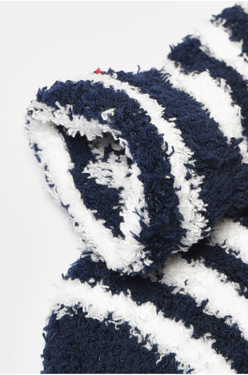 Носки детские травка бело-синего цвета 191096