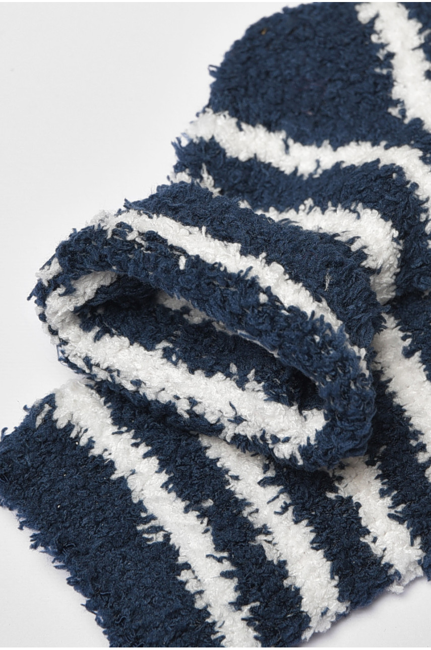 Шкарпетки дитячі травка темно-синього кольору 191101