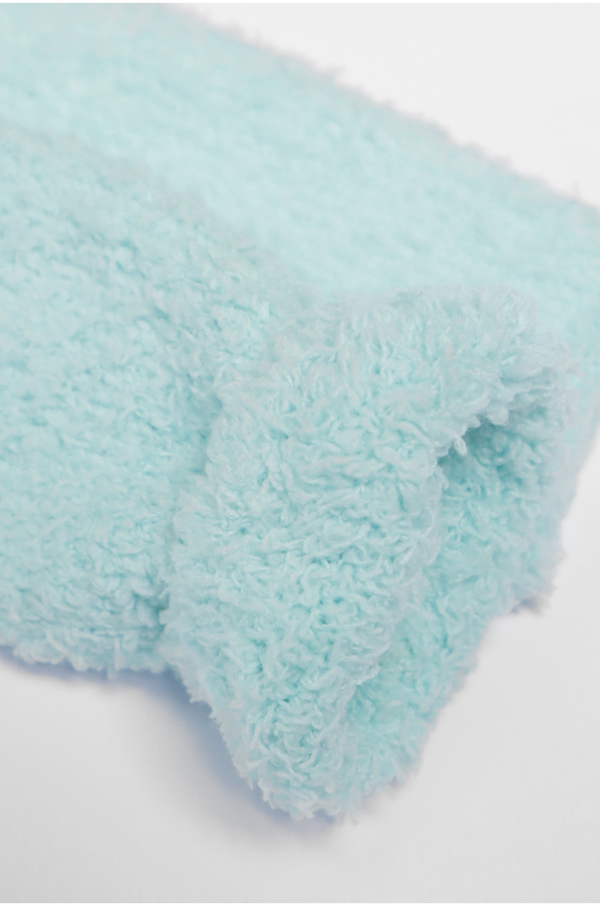 Носки детские травка мятного цвета 191103