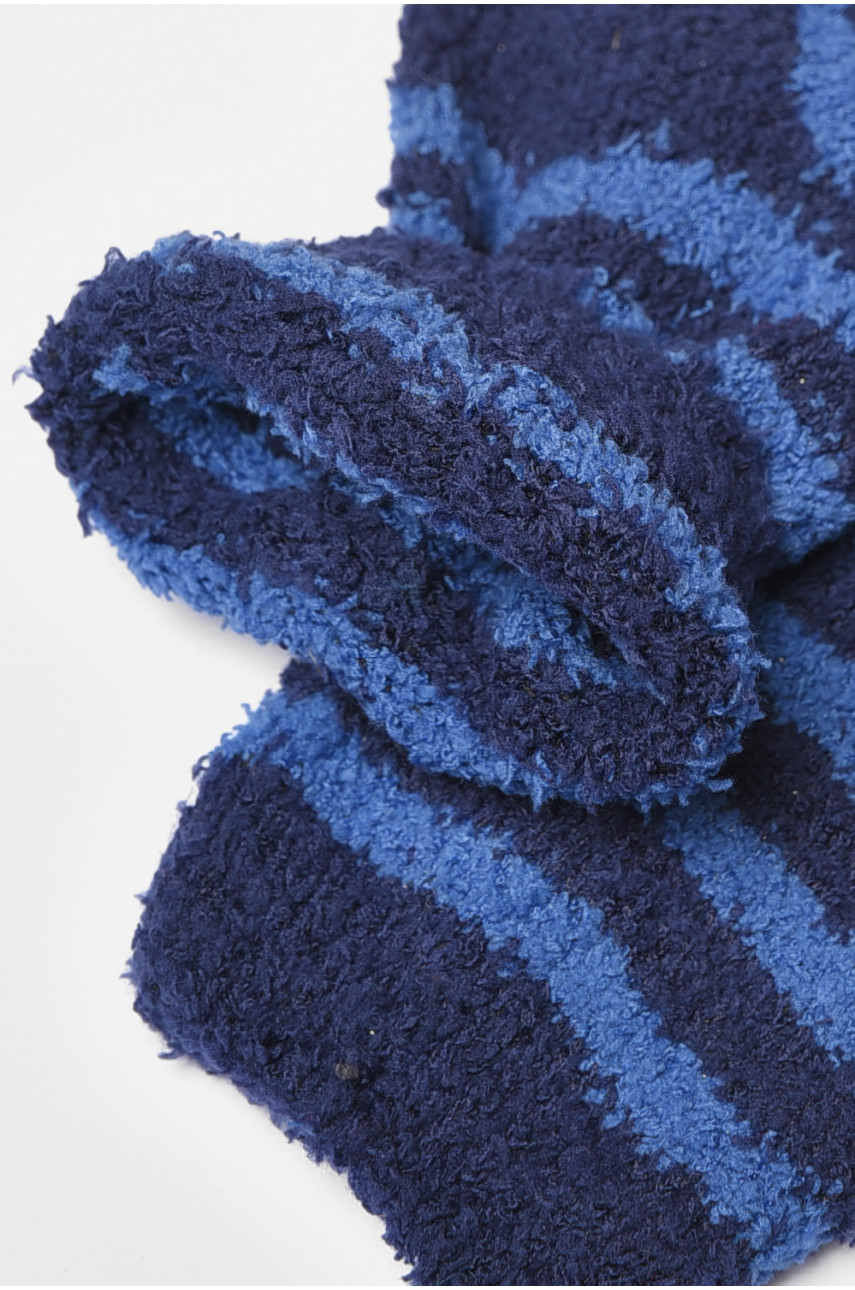 Носки детские травка синего цвета 191139