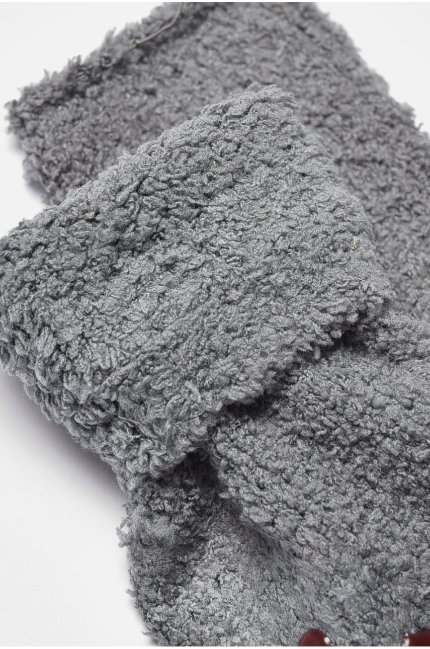 Шкарпетки дитячі травка сірого кольору 191145