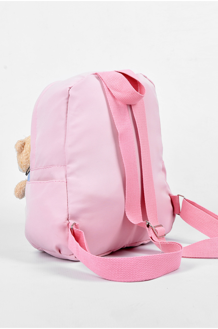 Рюкзак детский текстильный розового цвета 0507 191220 Рюкзак детский текстильный розового цвета 0507 191220