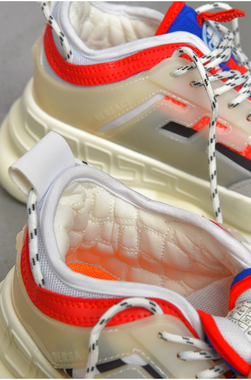 Кросівки жіночі сірого кольору на шнурівці в017-3 191270