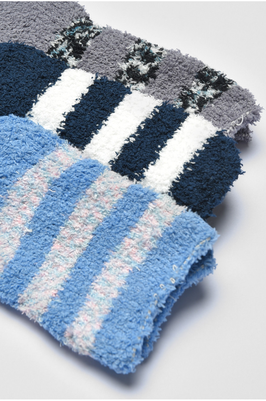 Набор носков женских травка в полоску 3 штуки 191390 Набор носков женских травка в полоску 3 штуки 191390