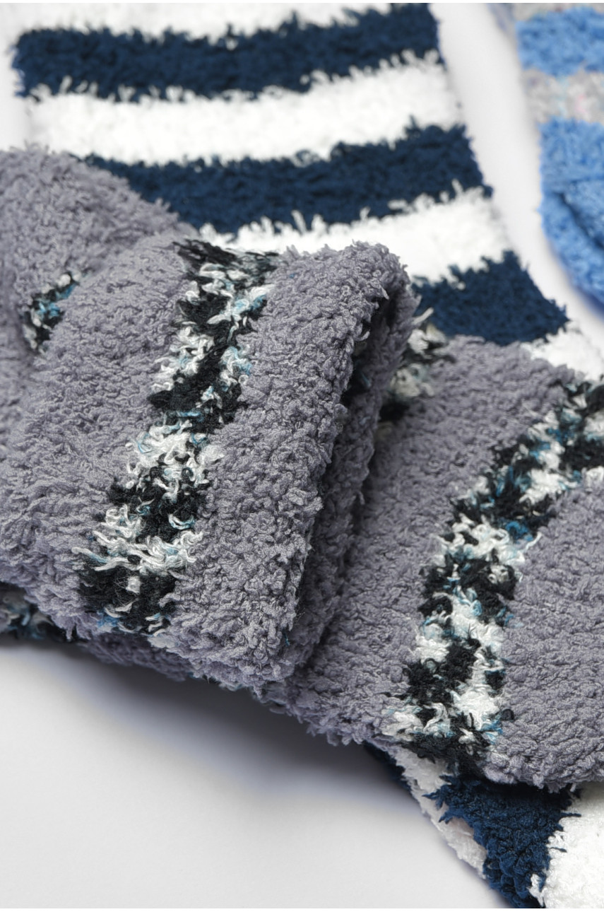 Набор носков женских травка в полоску 3 штуки 191390 Набор носков женских травка в полоску 3 штуки 191390