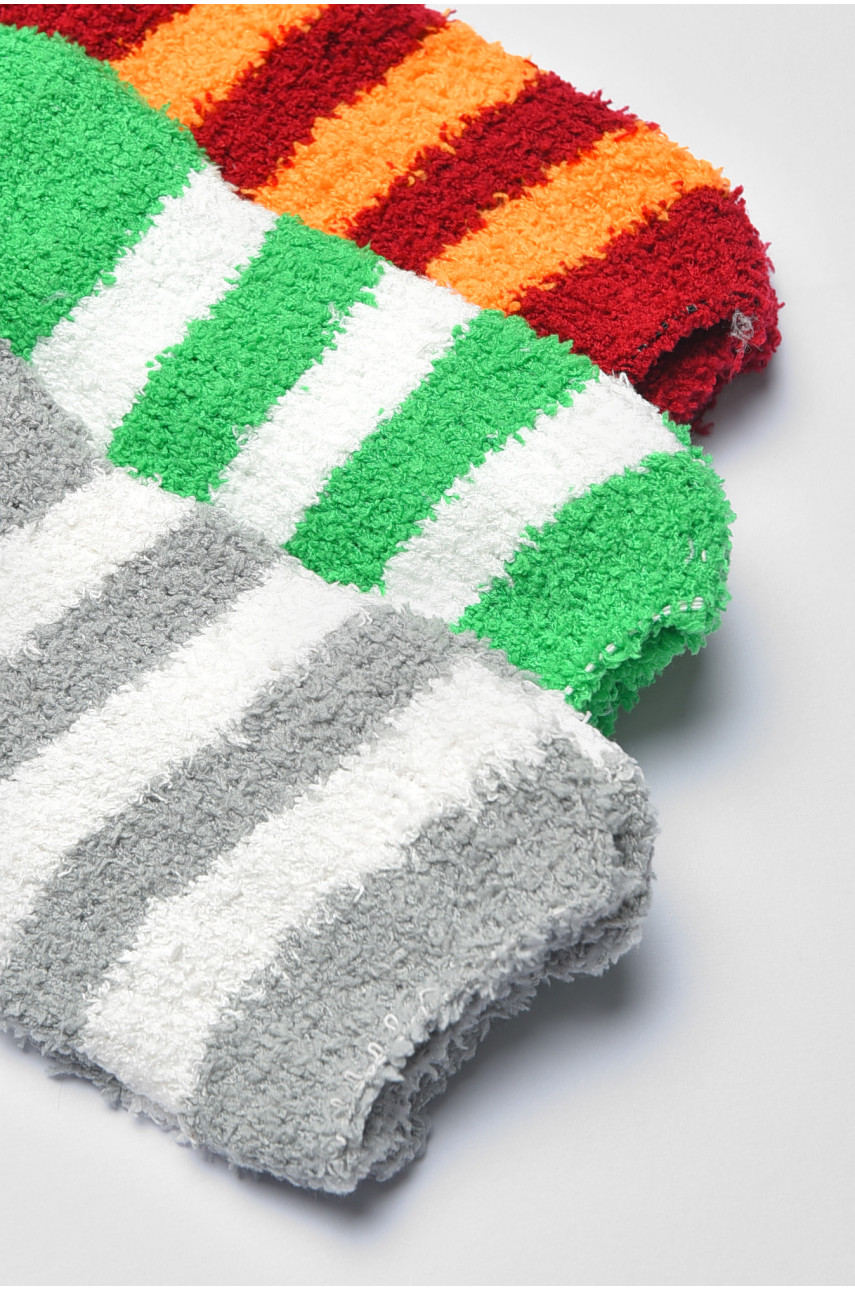 Набір шкарпеток жіночих травка в смужку 3 штуки 191393 Набір шкарпеток жіночих травка в смужку 3 штуки 191393