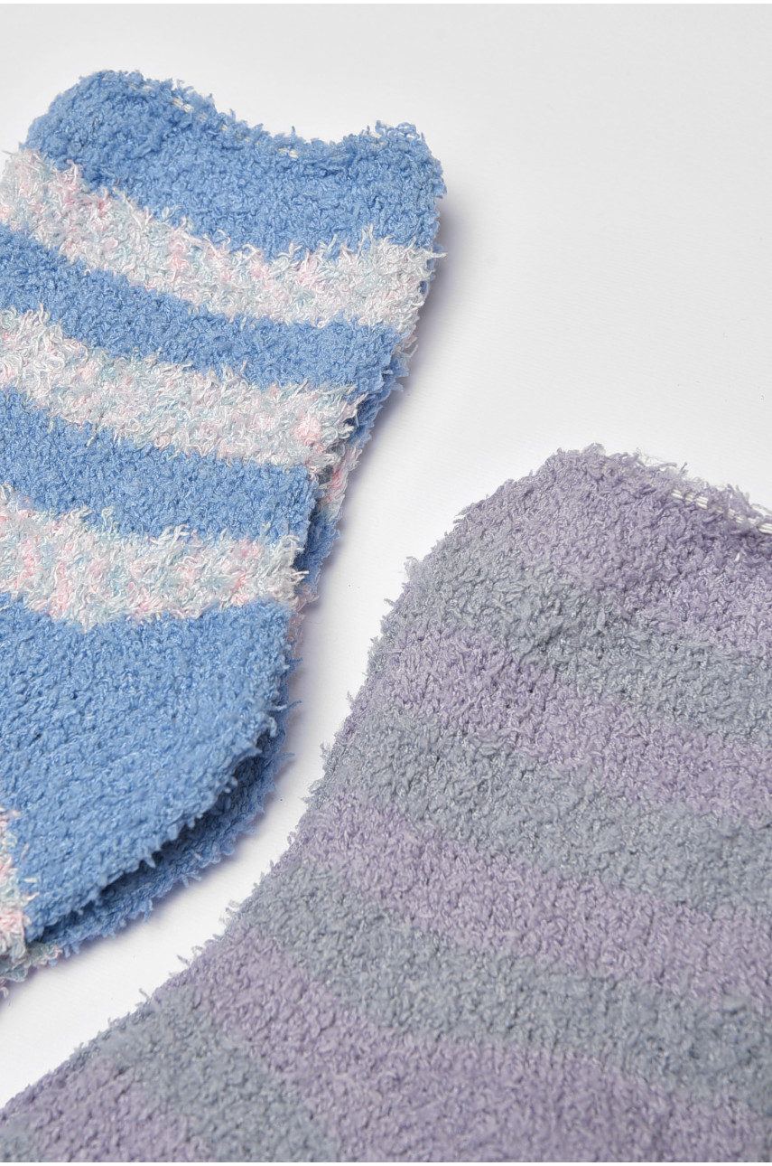 Набор носков женских травка в полоску 3 штуки 191398