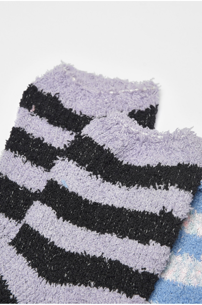 Набор носков женских травка в полоску 3 штуки 191402