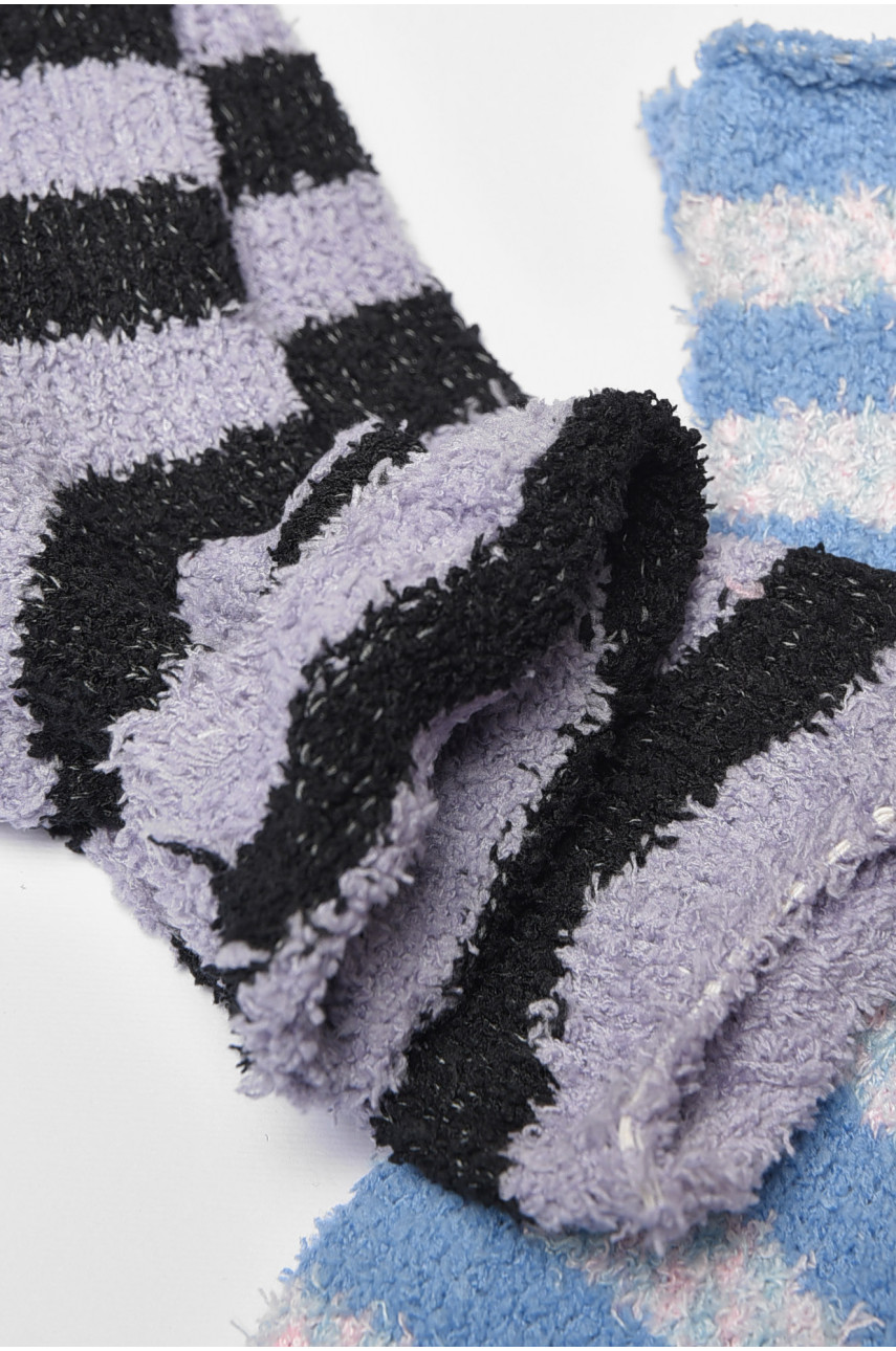 Набор носков женских травка в полоску 3 штуки 191402