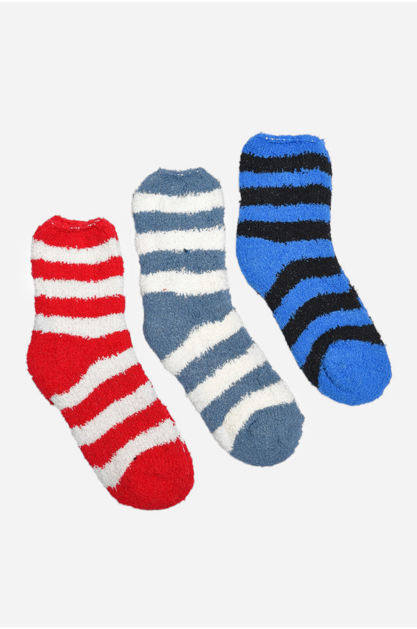 Набор носков женских травка в полоску 3 штуки 191406