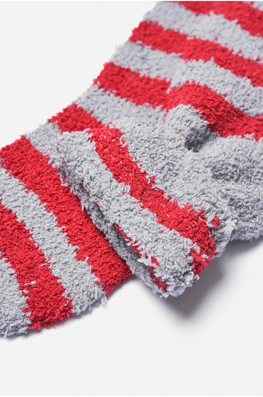 Носки женские травка бордового цвета в полоску 191426 Носки женские травка бордового цвета в полоску 191426