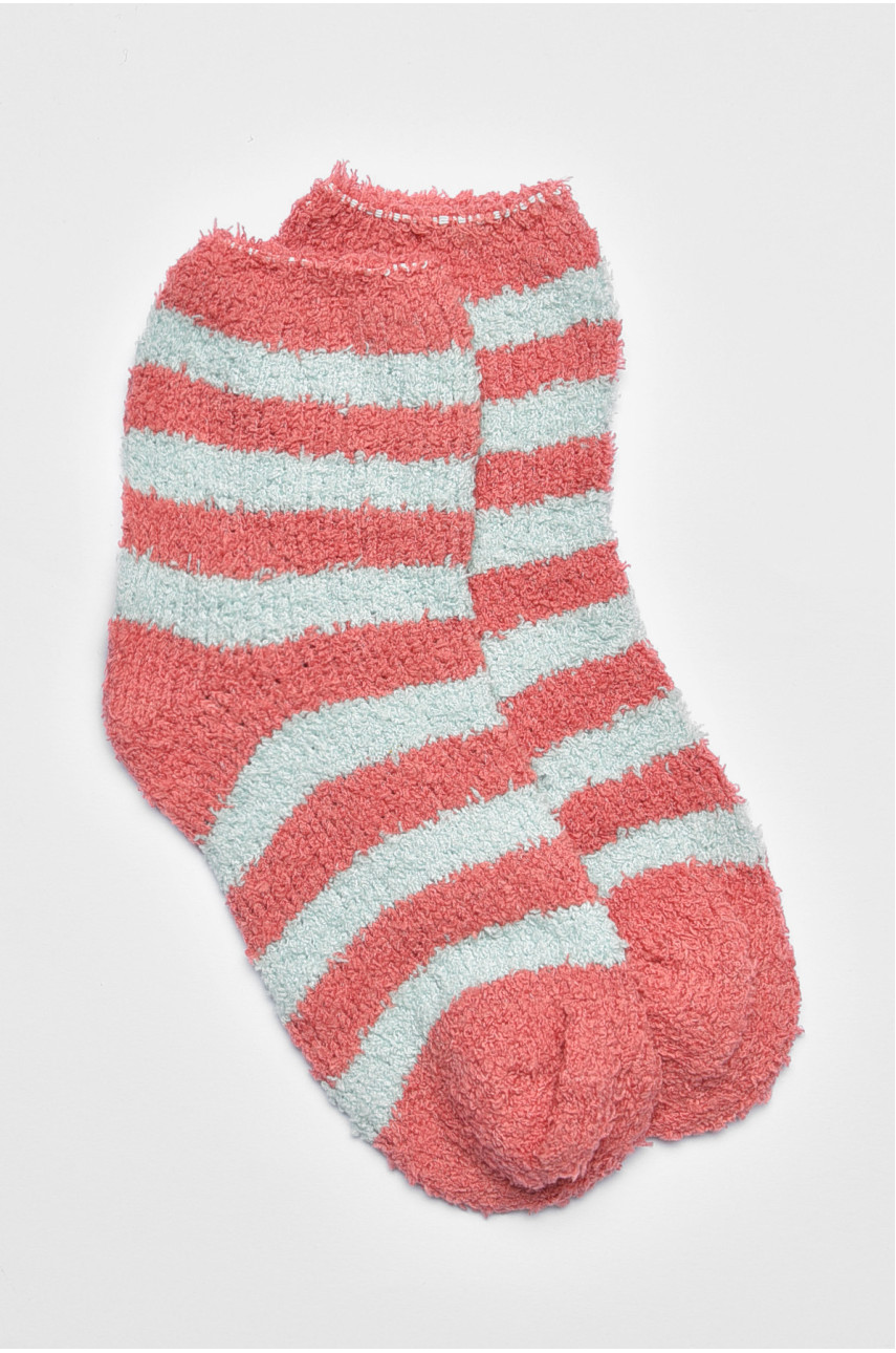 Носки женские травка зеленого цвета в полоску 191429 Носки женские травка зеленого цвета в полоску 191429