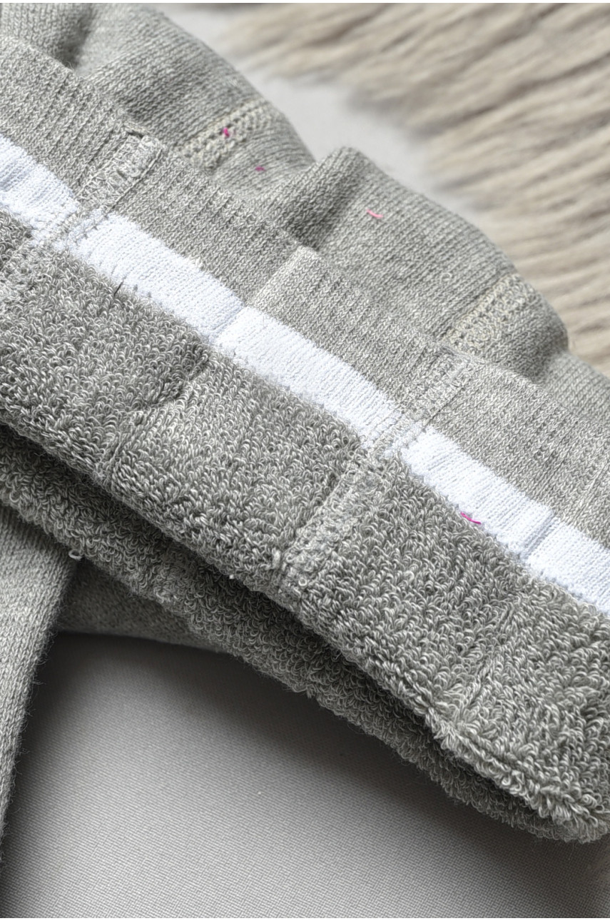 Колготы детские махровые для мальчика однотонные серого цвета т010 191661 Колготы детские махровые для мальчика однотонные серого цвета т010 191661