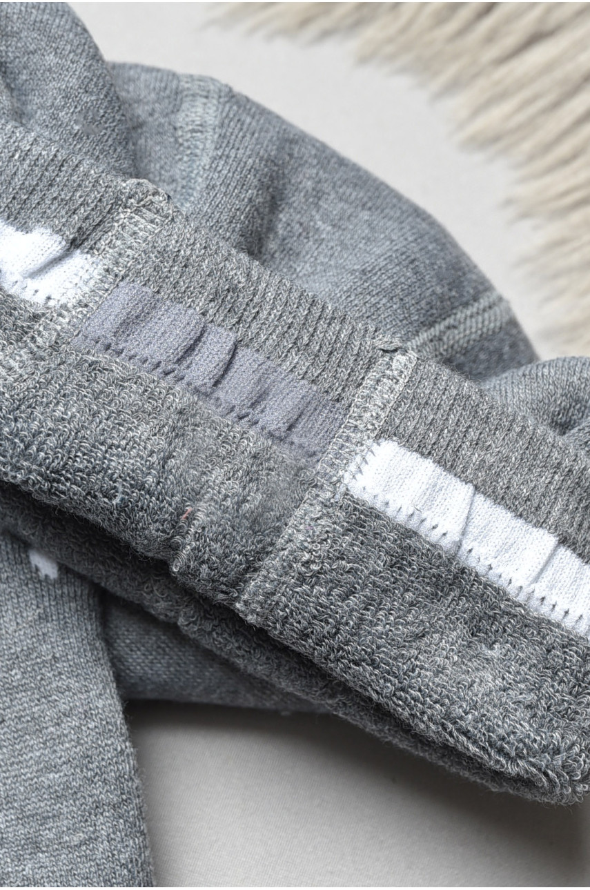 Колготы детские махровые для мальчика серого цвета с рисунком т003 191741 Колготы детские махровые для мальчика серого цвета с рисунком т003 191741