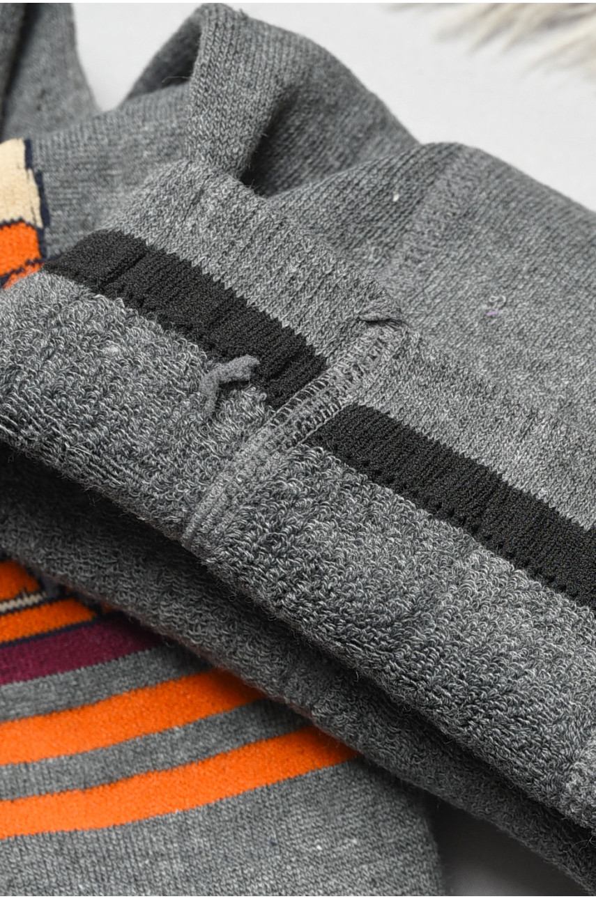 Колготы детские махровые для мальчика серого цвета с рисунком т005 191776 Колготы детские махровые для мальчика серого цвета с рисунком т005 191776