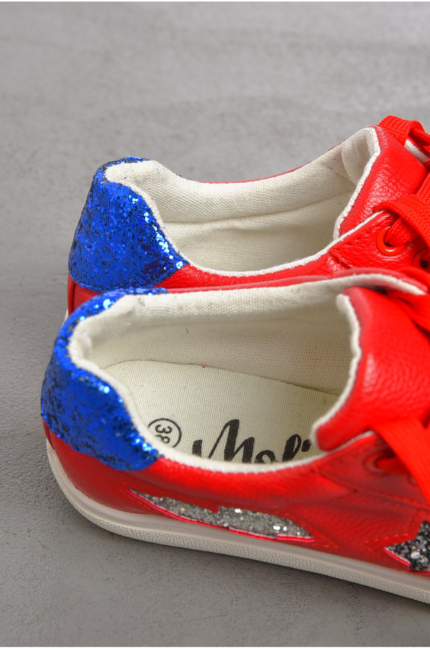 Кросівки жіночі червоного кольору на шнурівці 1800656 191789 Кросівки жіночі червоного кольору на шнурівці 1800656 191789