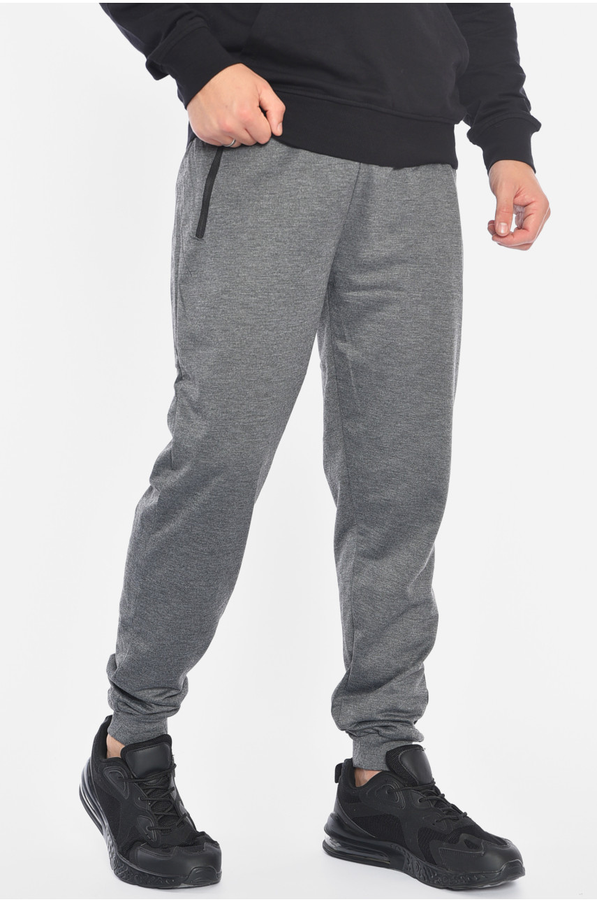Спортивные штаны мужские серого цвета 41512 191910