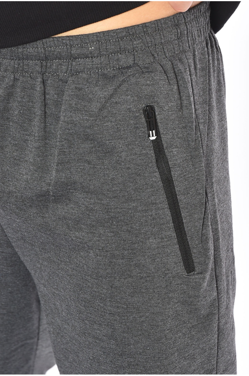 Спортивные штаны мужские темно-серого цвета 41512 191917