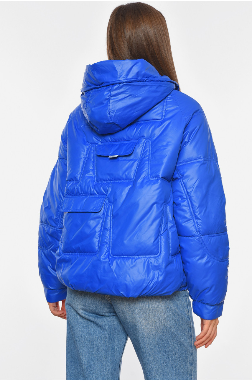 Куртка жіноча демісезонна синього кольору 6663 192038