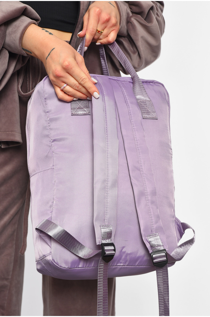 Рюкзак женский текстильный сиреневого цвета 6605 192066