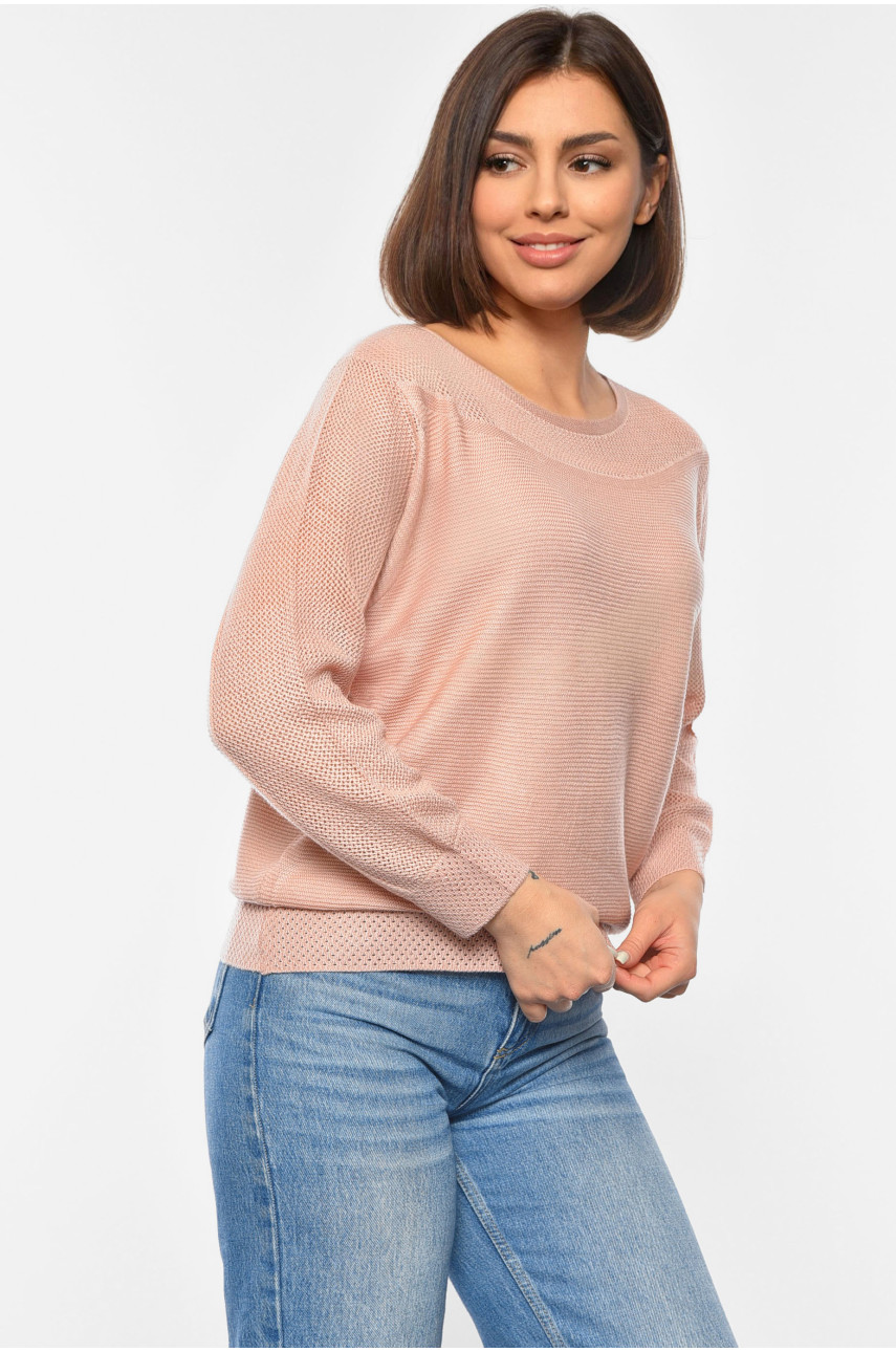 Светр жіночий персикового кольору 999 192126