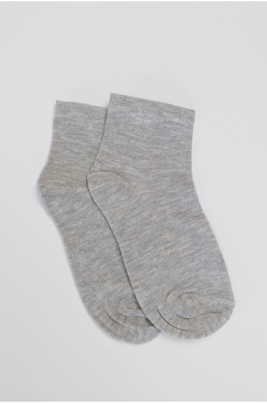 Шкарпетки дитячі демісезонні сірого кольору 603-605 192158 Шкарпетки дитячі демісезонні сірого кольору 603-605 192158