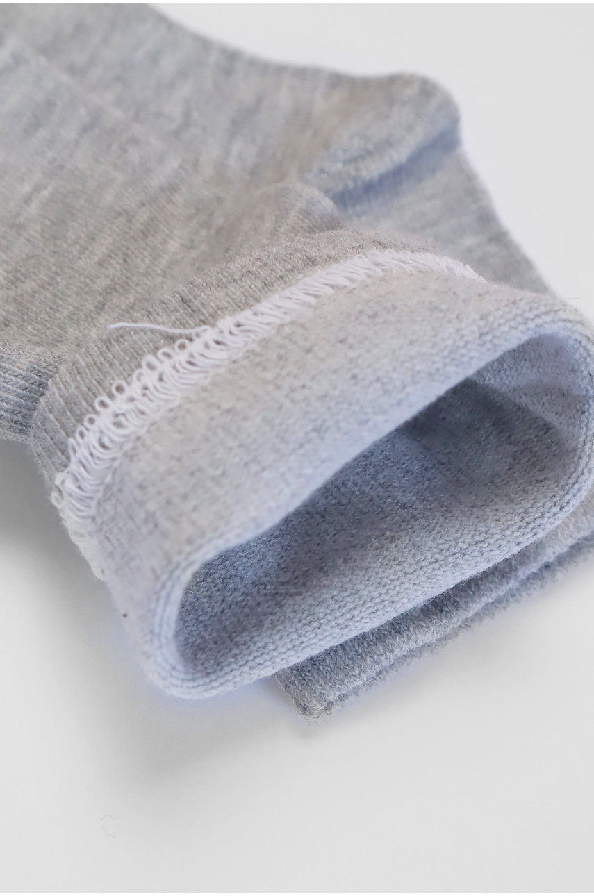 Шкарпетки дитячі демісезонні сірого кольору 603-605 192158 Шкарпетки дитячі демісезонні сірого кольору 603-605 192158