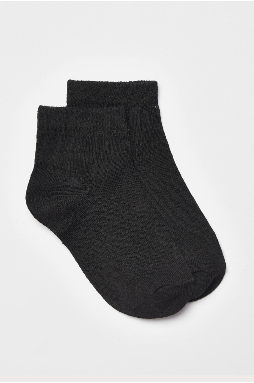 Шкарпетки дитячі демісезонні чорного кольору 603-605 192162 Шкарпетки дитячі демісезонні чорного кольору 603-605 192162