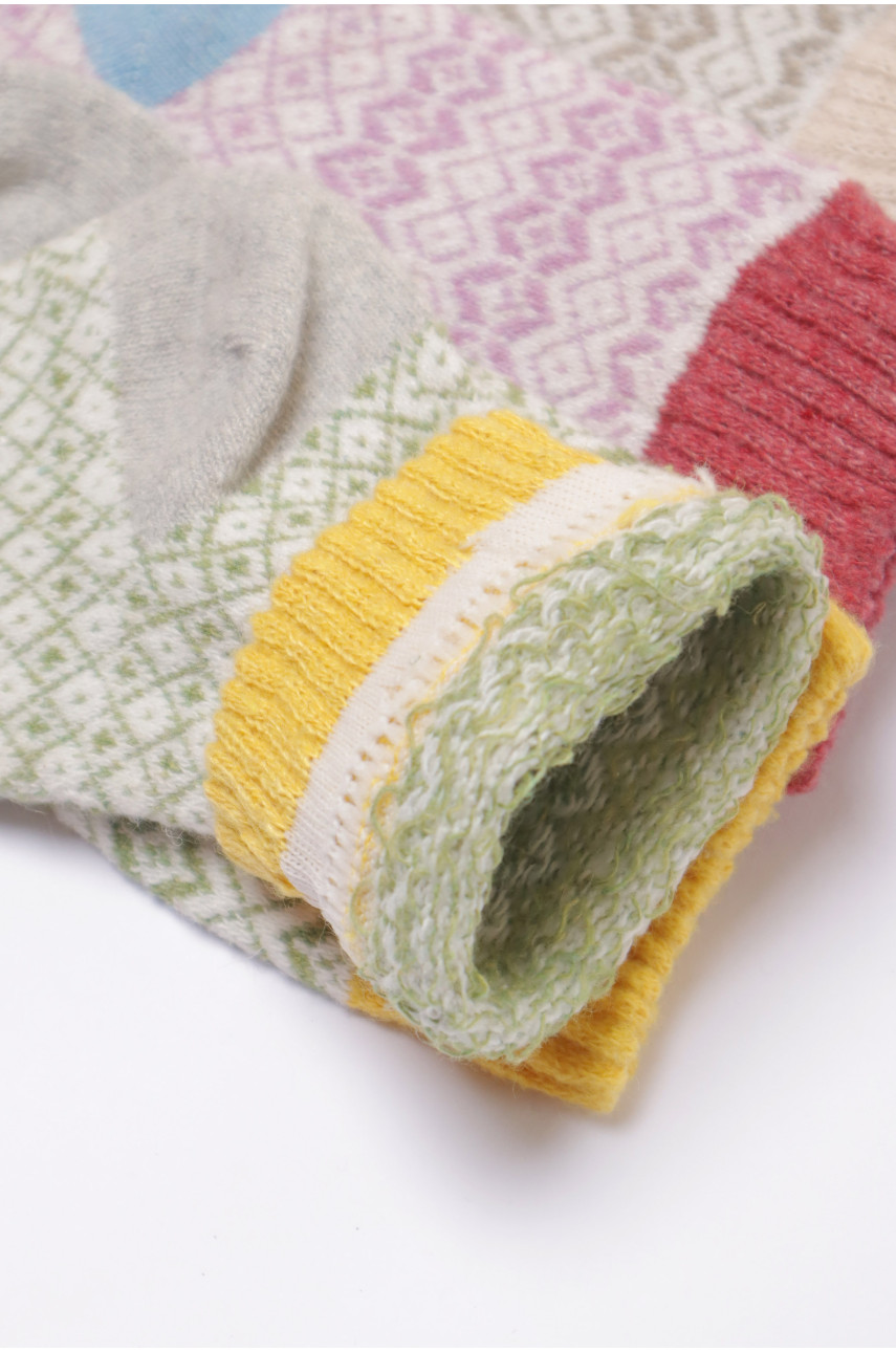 Носки подростковые шерстяные для девочки 4 штуки 192175 Носки подростковые шерстяные для девочки 4 штуки 192175