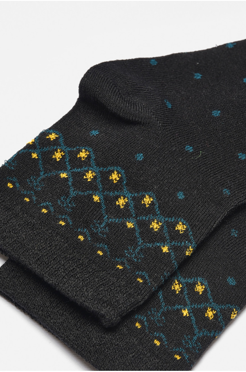 Носки женские демисезонные черного цвета 362 192264