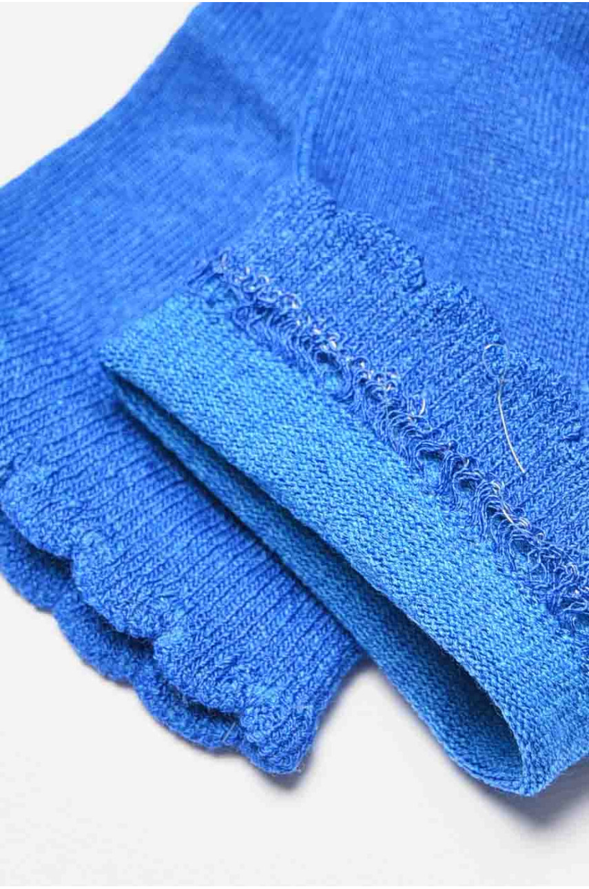 Шкарпетки дитячі демісезонні блакитного кольору 612 192285