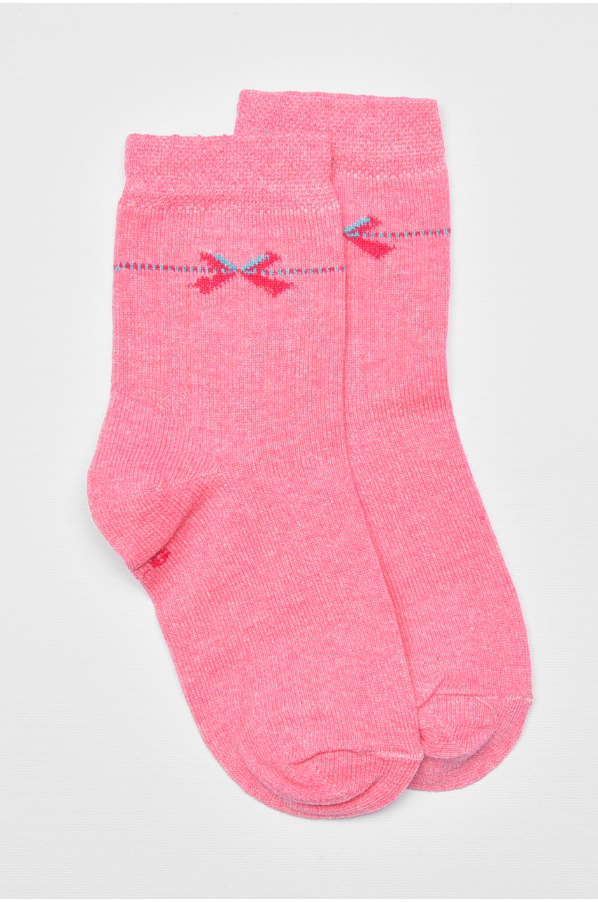 Носки детские демисезонные розового цвета 192298