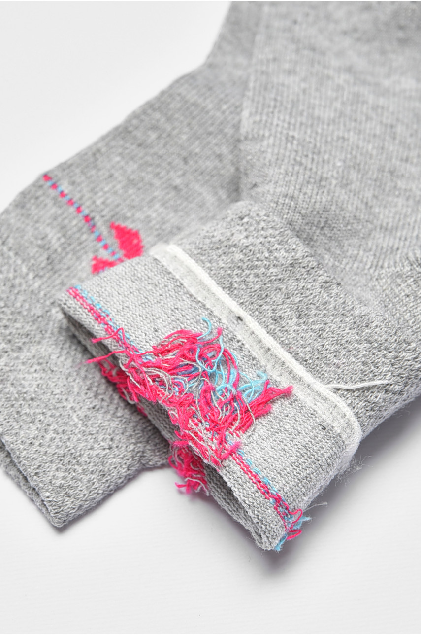 Шкарпетки дитячі демісезонні сірого кольору 192303 Шкарпетки дитячі демісезонні сірого кольору 192303