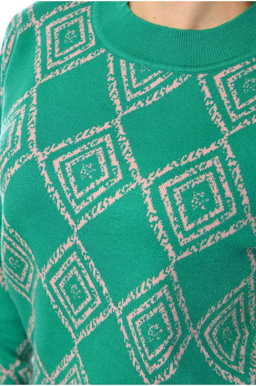 Свитер женский зеленого цвета 2329 192336