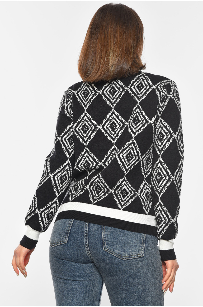 Светр жіночий чорного кольору 2329 192339