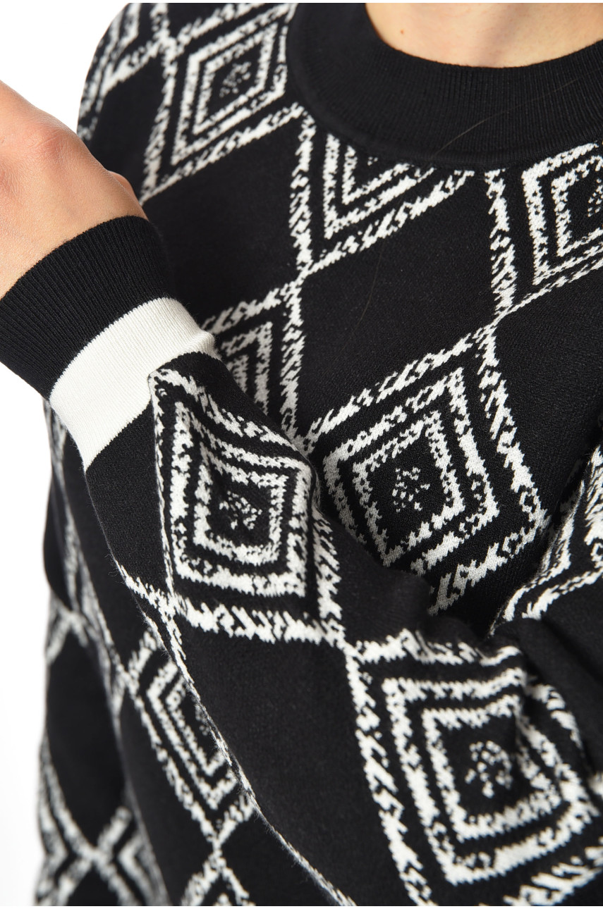 Светр жіночий чорного кольору 2329 192339
