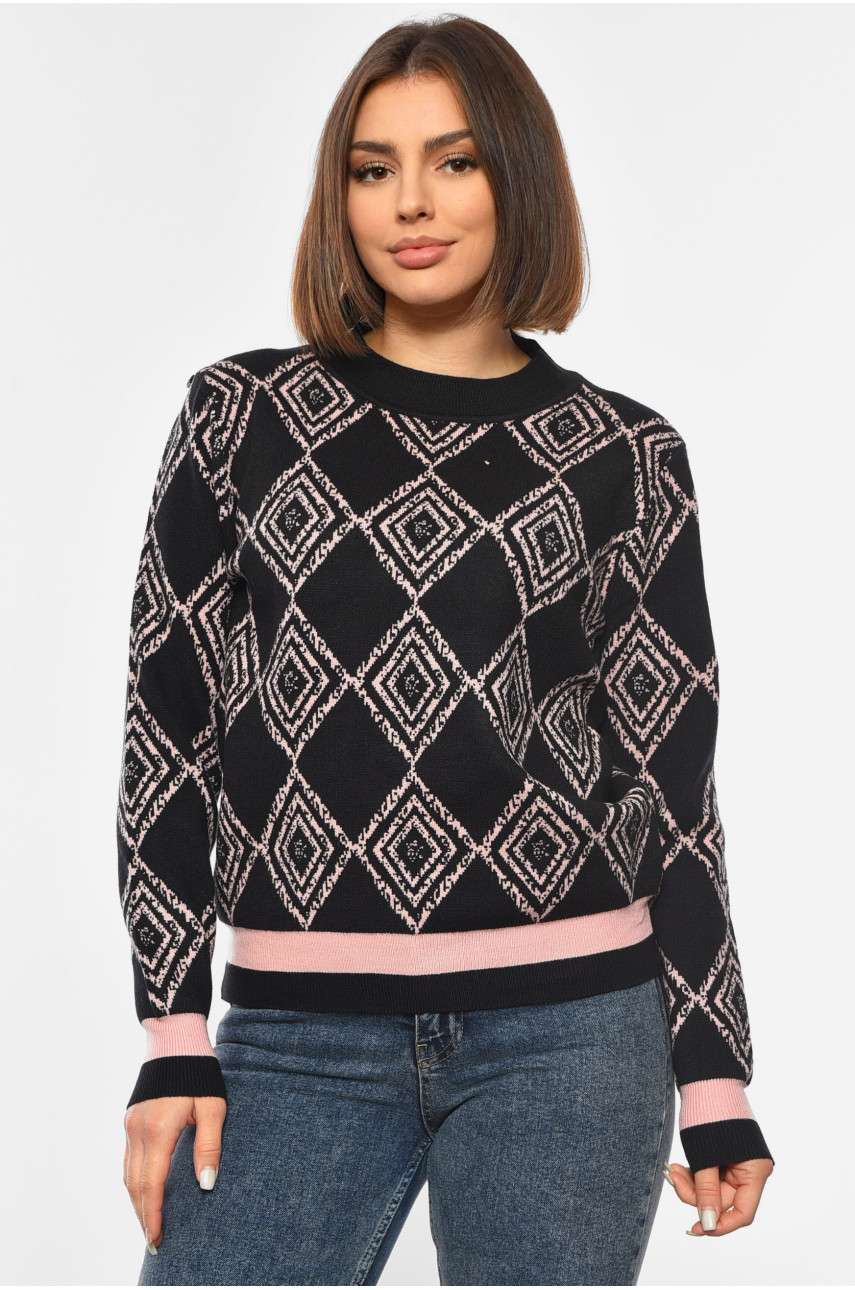 Светр жіночий чорного кольору 2329 192342