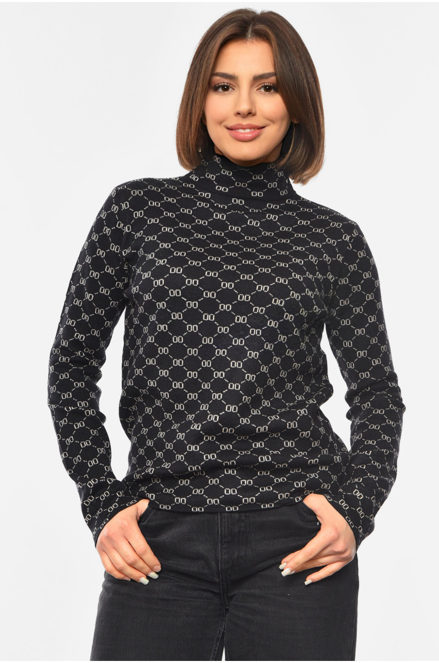 Светр жіночий чорного кольору 3006 192398