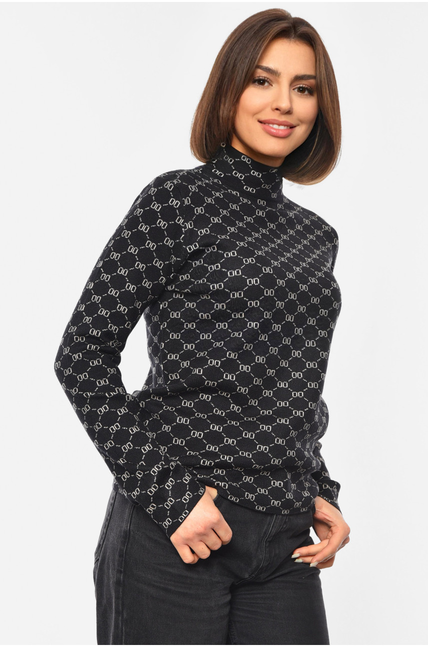 Светр жіночий чорного кольору 3006 192398