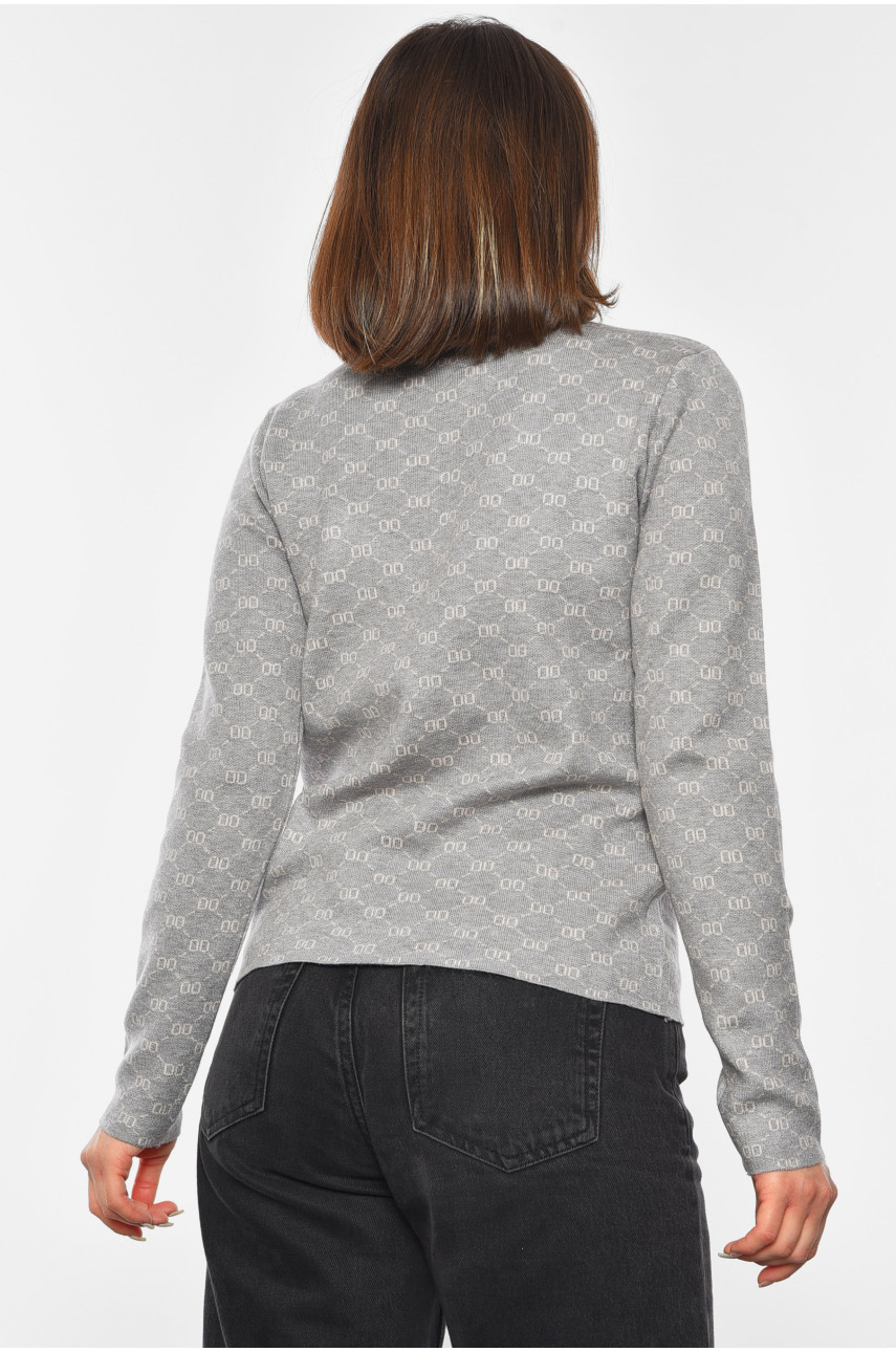 Светр жіночий сірого кольору 3006 192401 Светр жіночий сірого кольору 3006 192401