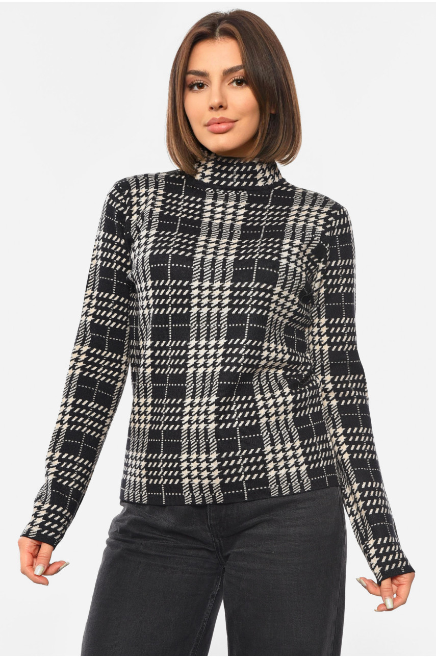 Светр жіночий черного кольору 3002 192414