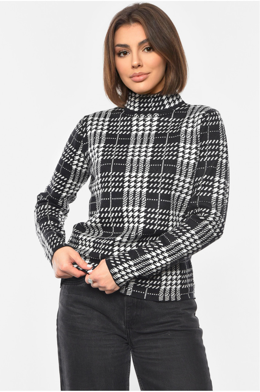 Светр жіночий черного кольору 3002 192421